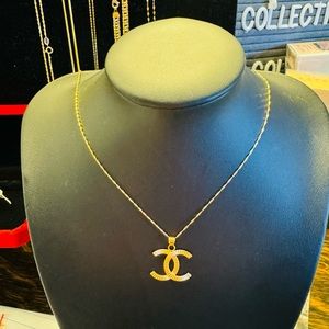 18K Saudi Gold Real Gold 18inches CC